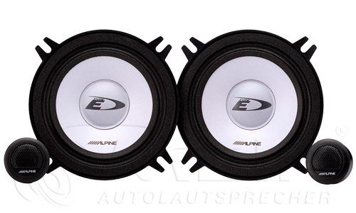 Alpine SXE-1350S 2-Wege Kompo Lautsprecher für Citroen ZX  (inkl. Einbauzubehör passend für Ihr Fahrzeug)