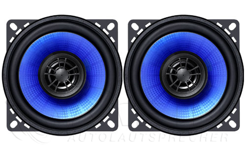 Blaupunkt Blue Magic CL 100 2-Wege Koax Lautsprecher für VW Polo III / 3 - 6N/6N1 (inkl. Einbauzubehör passend für Ihr Fahrzeug)