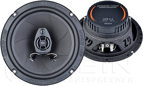 Ground Zero GZIF 6.5 2-Wege Koax Lautsprecher für Seat Exeo ST (inkl. Einbauzubehör passend für Ihr Fahrzeug)
