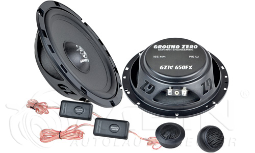 Ground Zero GZIC 650FX 2-Wege Kompo Lautsprecher für VW Beetle Cabriolet 5C (inkl. Einbauzubehör passend für Ihr Fahrzeug)