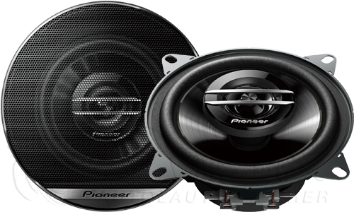 Pioneer TS-G1020F 2-Wege Koax Lautsprecher für BMW 1er Cabrio E88 (inkl. Einbauzubehör passend für Ihr Fahrzeug)