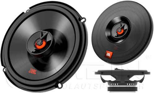 JBL Club 622 2-Wege Koax Lautsprecher für Audi TT 8J (inkl. Einbauzubehör passend für Ihr Fahrzeug)