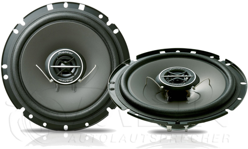 Pioneer TS-1702I 2-Wege Koax Lautsprecher für VW Polo VI / 6 Typ AW (inkl. Einbauzubehör passend für Ihr Fahrzeug)