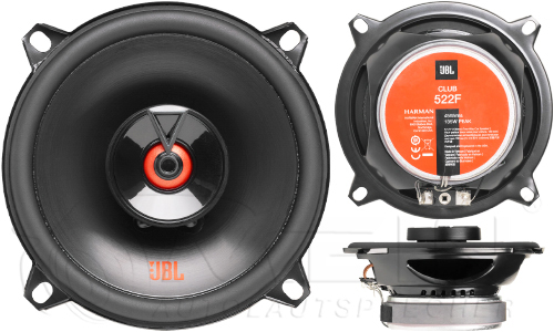 JBL Club 522F 2-Wege Koax Lautsprecher für Skoda Felicia  (inkl. Einbauzubehör passend für Ihr Fahrzeug)