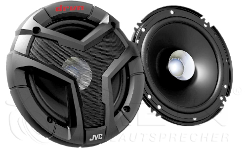 JVC CS-V618 1-Weg Dualcone Lautsprecher für Chrysler Jeep Renegade  (inkl. Einbauzubehör passend für Ihr Fahrzeug)