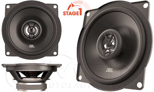 JBL Stage1 51F 2-Wege Koax Lautsprecher für Mercedes A-Klasse W168 (inkl. Einbauzubehör passend für Ihr Fahrzeug)