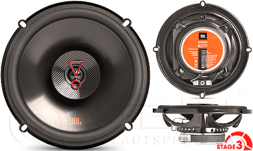 JBL Stage3 627F 2-Wege Koax Lautsprecher für VW T-Roc Typ A1 (zzgl. Einbauzubehör von mein-autolautsprecher - passend zusammengestellt für Ihr Fahrzeug)