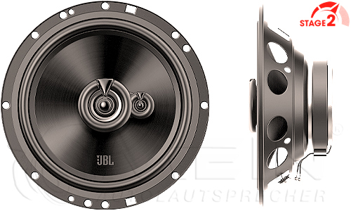 JBL Stage2 65M 3-Wege Triax Lautsprecher für Mercedes C-Klasse W202 (zzgl. Einbauzubehör von mein-autolautsprecher - passend zusammengestellt für Ihr Fahrzeug)