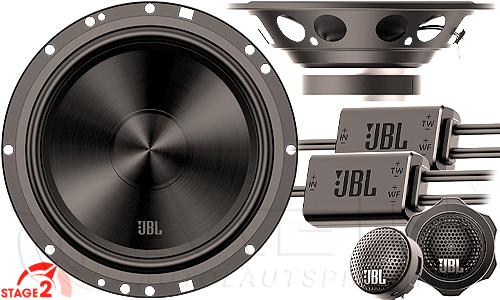 JBL Stage2 65CF 2-Wege Kompo Lautsprecher für Mercedes GL X166 (zzgl. Einbauzubehör von mein-autolautsprecher - passend zusammengestellt für Ihr Fahrzeug)