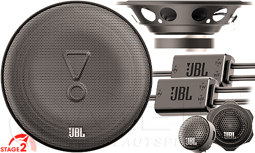 JBL Stage2 65C 2-Wege Kompo Lautsprecher für Mercedes GLE W166 (zzgl. Einbauzubehör von mein-autolautsprecher - passend zusammengestellt für Ihr Fahrzeug)